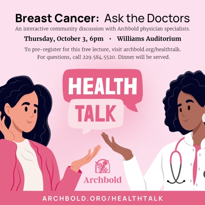 Breast Cancer Awareness Health Talk