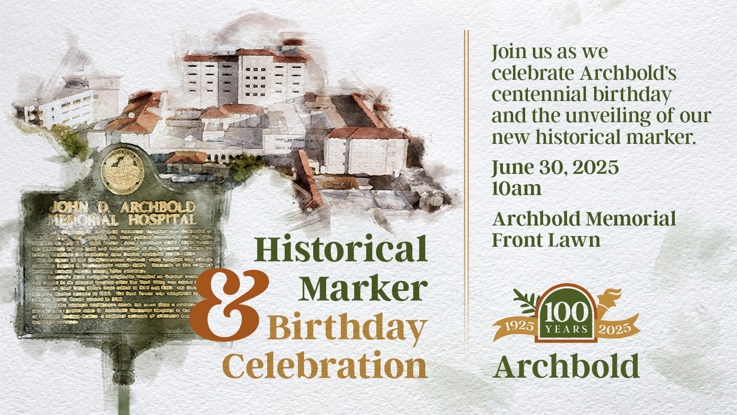 Archbold Historical Marker & Birthday Celebration