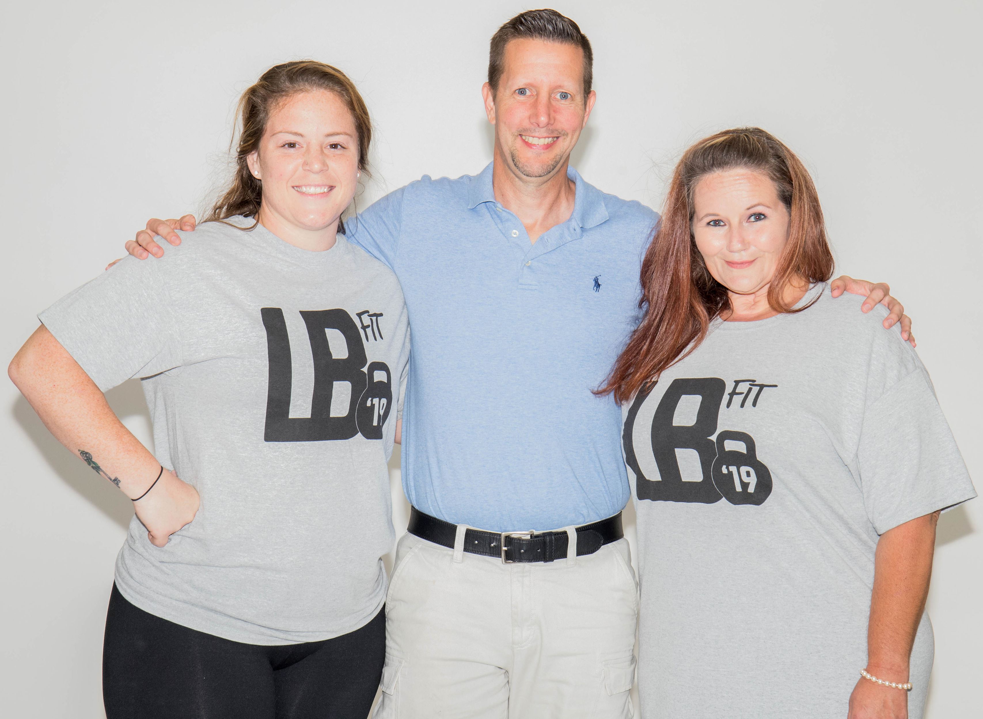 Brittany Stone and Wendy Knight with BodyTrac founder Steve Wilkens.